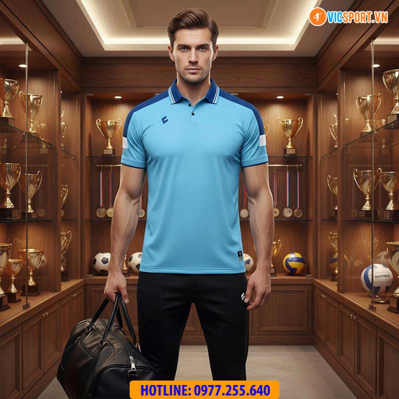 Áo thể thao polo di chuyển Egan 06 - Hình ảnh 40