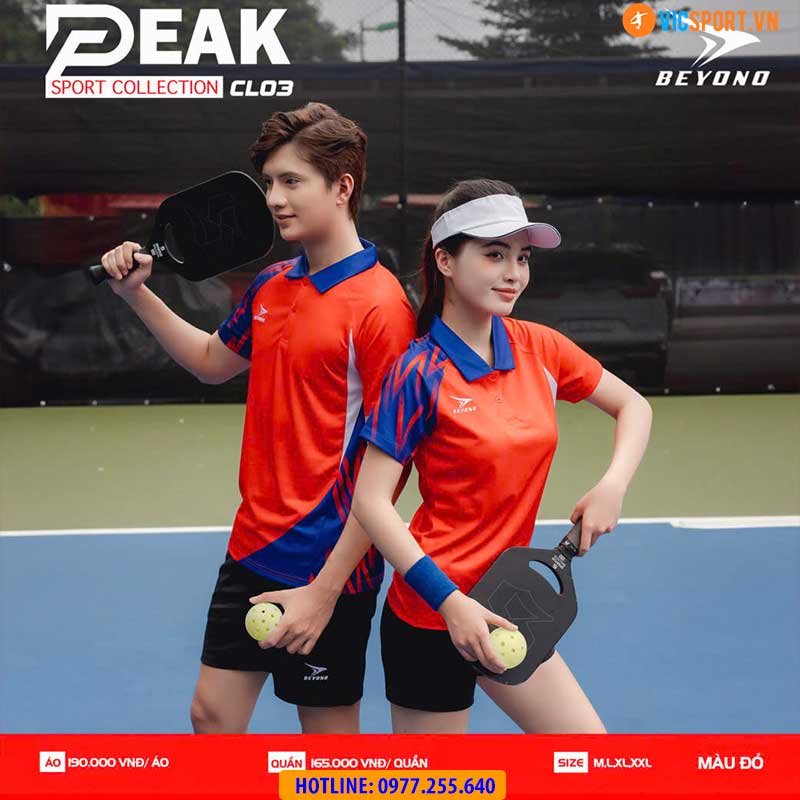 Áo thể thao nam nữ Beyono Peak CL03 - Hình ảnh 3