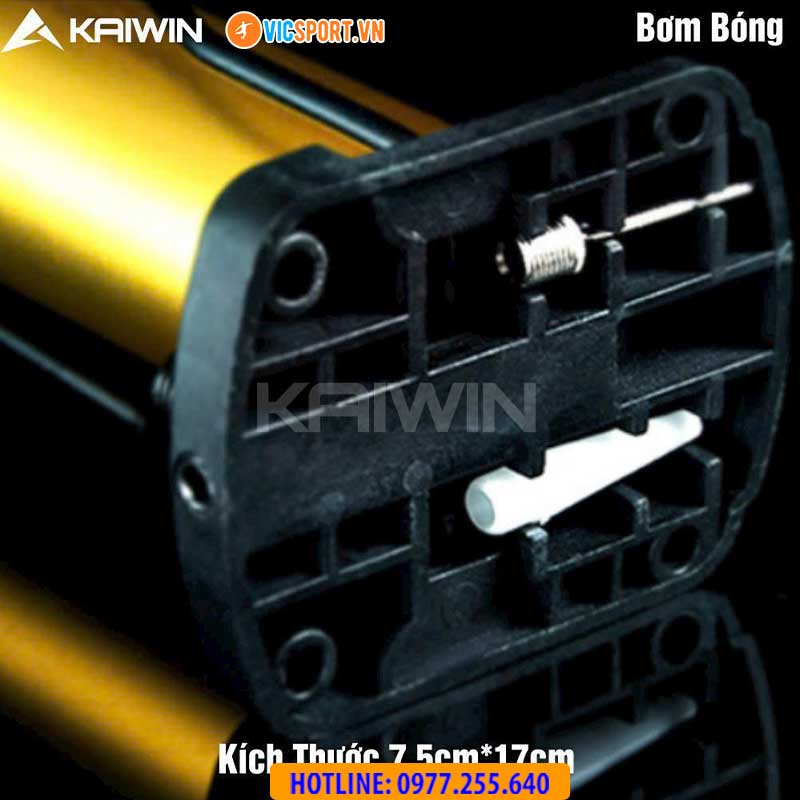 Bơm bóng đạp chân mini đa năng - Hình ảnh 4