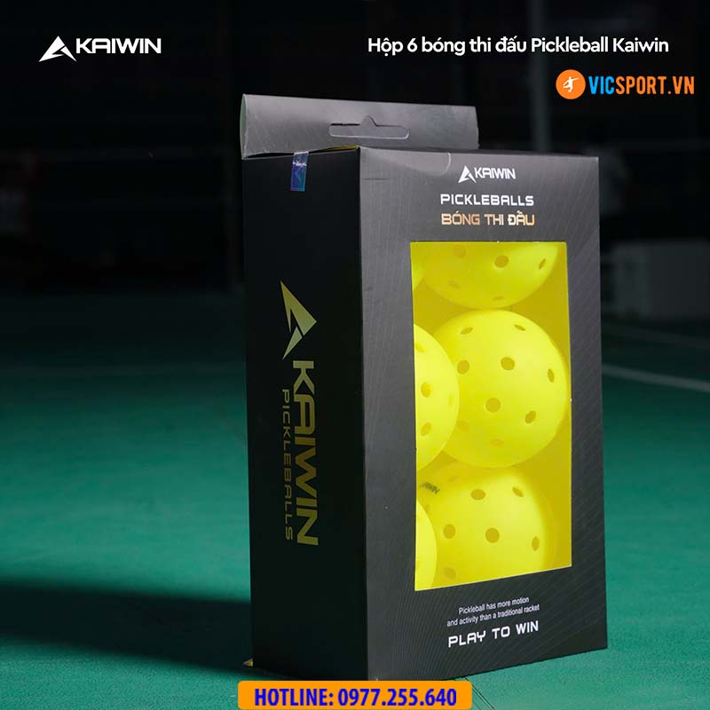 Bóng thi đấu pickleball Kawin KW40L - Hình ảnh 17
