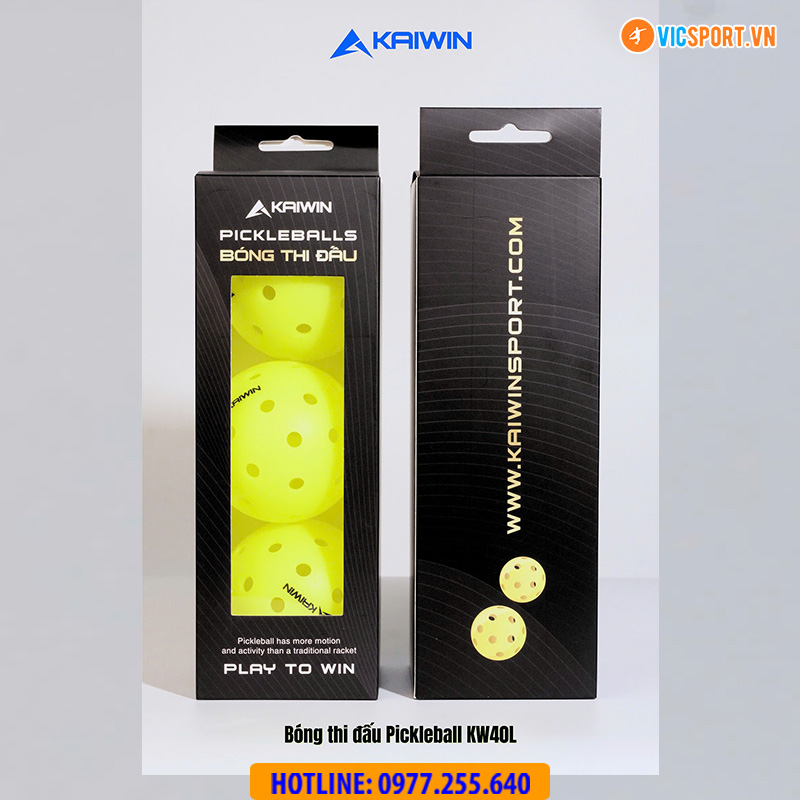 Bóng thi đấu pickleball Kawin KW40L - Hình ảnh 5