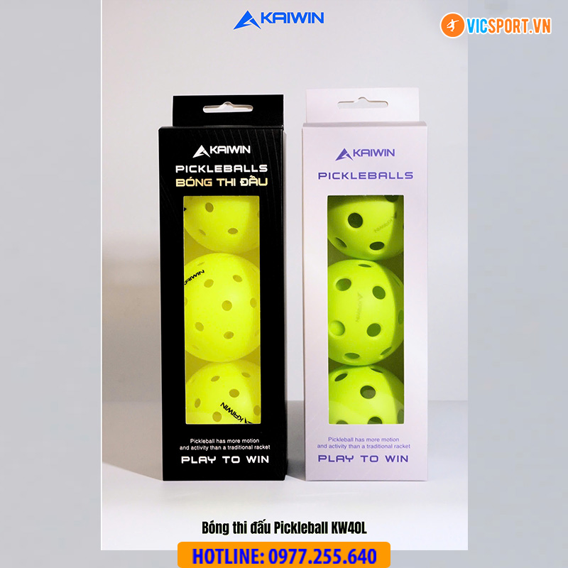 Bóng thi đấu pickleball Kawin KW40L - Hình ảnh 15