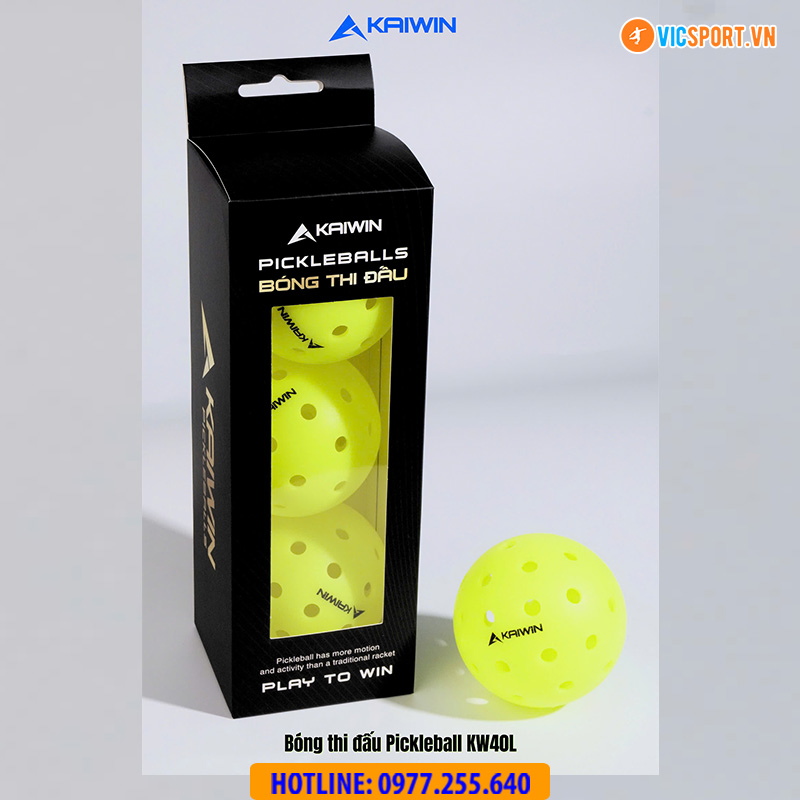 Bóng thi đấu pickleball Kawin KW40L - Hình ảnh 12