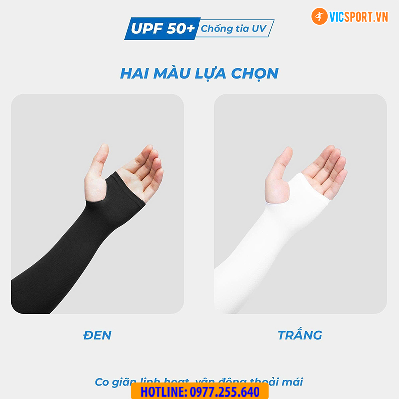 Găng tay chống nắng UV Bulbal xỏ ngón - Hình ảnh 6