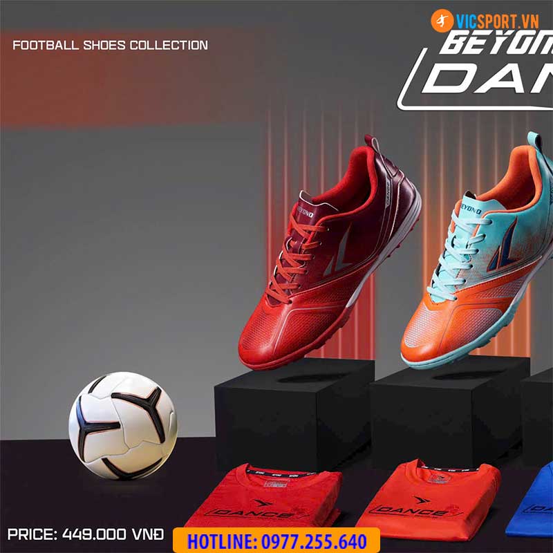 Giày đá banh chính hãng Beyono Dance đế TF - Hình ảnh 3