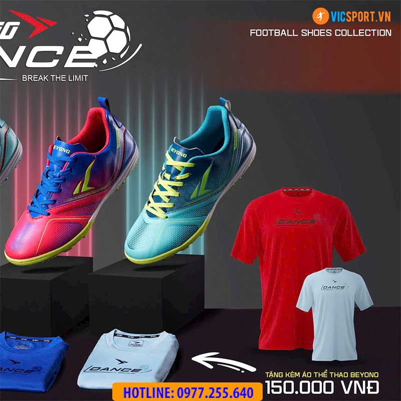 Giày đá banh chính hãng Beyono Dance đế TF - Hình ảnh 4