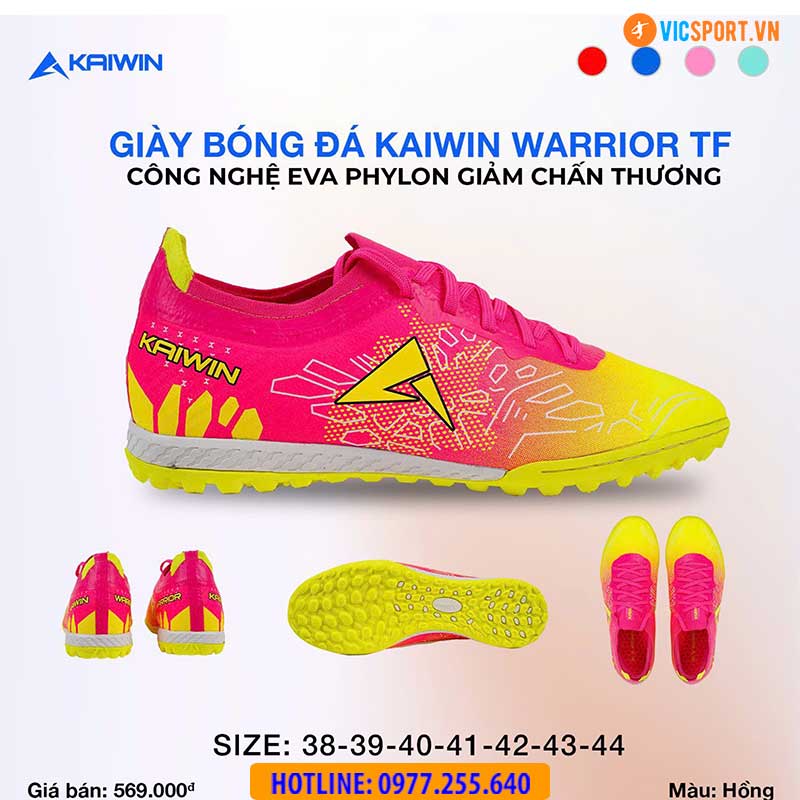 Giày đá banh Kaiwin Warrior đế TF - Hình ảnh 10