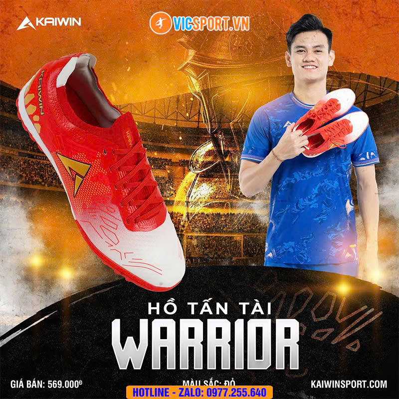 Giày đá banh Kaiwin Warrior đế TF - Hình ảnh 20