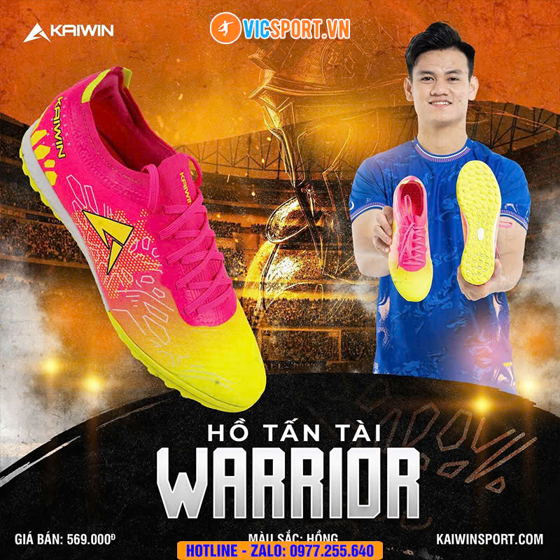 Giày đá banh Kaiwin Warrior đế TF - Hình ảnh 21