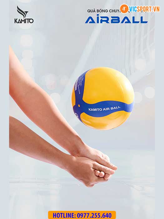 Quả bóng chuyền hơi Kamito Airball chính hãng - Hình ảnh 7