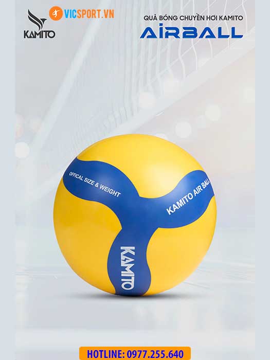 Quả bóng chuyền hơi Kamito Airball chính hãng - Hình ảnh 8