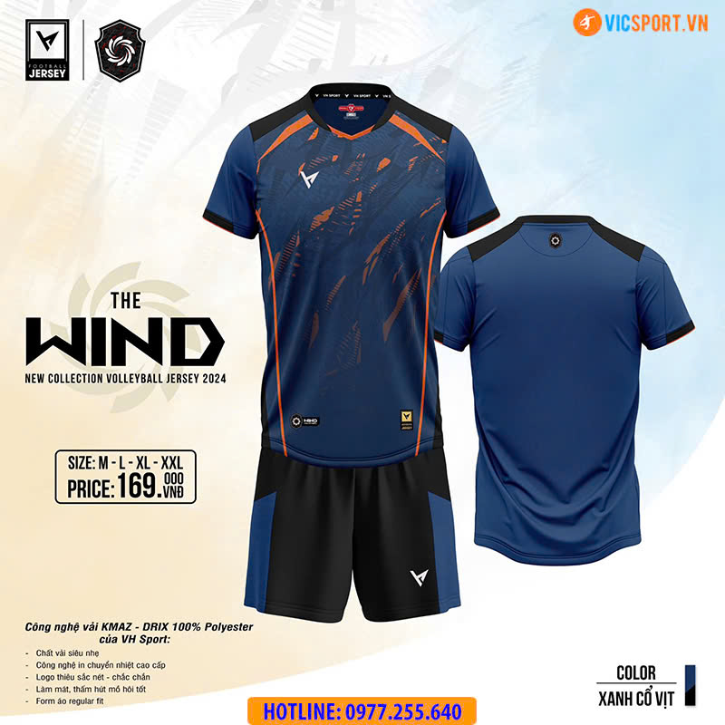 Quần áo bóng chuyền nam nữ VH Wind - Hình ảnh 24