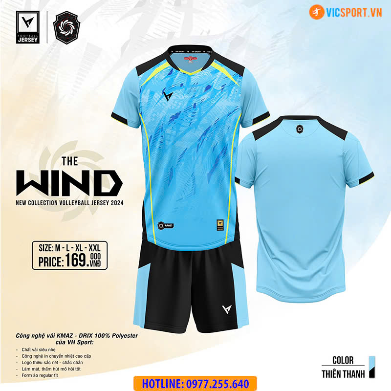 Quần áo bóng chuyền nam nữ VH Wind - Hình ảnh 25
