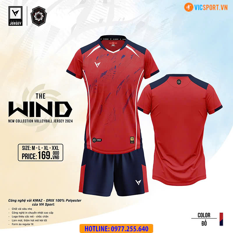 Quần áo bóng chuyền nam nữ VH Wind - Hình ảnh 27