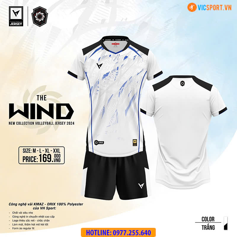 Quần áo bóng chuyền nam nữ VH Wind - Hình ảnh 30