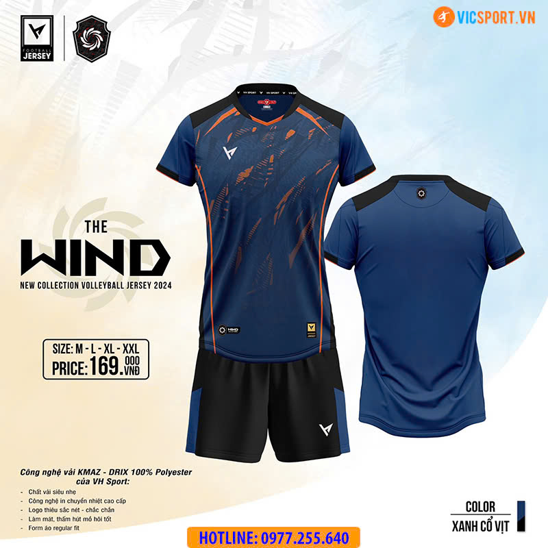 Quần áo bóng chuyền nam nữ VH Wind - Hình ảnh 33