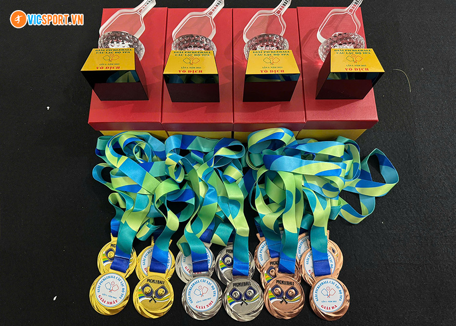 Huy chương Pickleball dây xanh - Hình ảnh 20