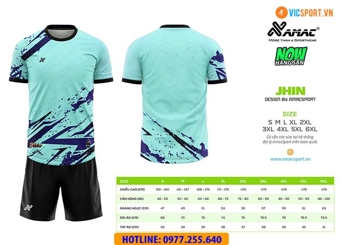 Áo đá banh thiết kế Amac Jhin - Hình ảnh 4