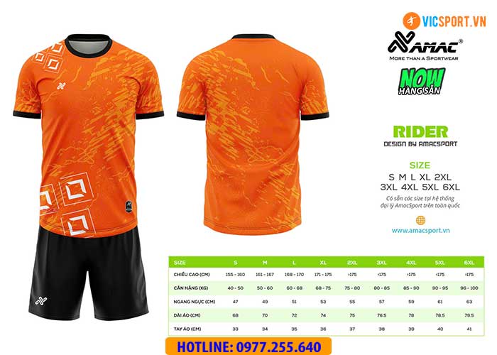 Áo đá banh thiết kế Amac Rider - Hình ảnh 14
