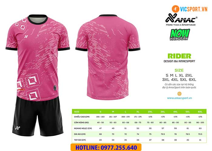 Áo đá banh thiết kế Amac Rider - Hình ảnh 13