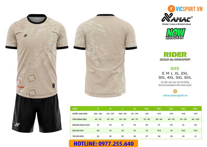 Áo đá banh thiết kế Amac Rider - Hình ảnh 19