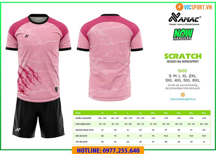 Áo đá banh thiết kế Amac Scratch - Hình ảnh 13