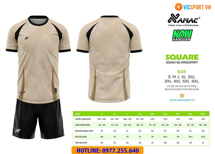 Áo đá banh thiết kế Amac Square - Hình ảnh 15