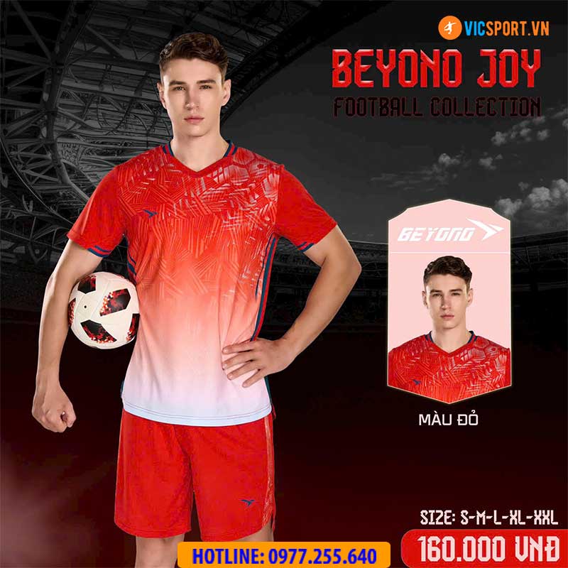 Áo đá banh không logo Beyono Joy - Hình ảnh 3