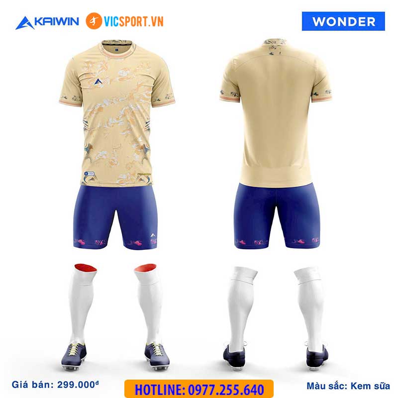 Áo đá banh không logo Kaiwin Wonder - Hình ảnh 13