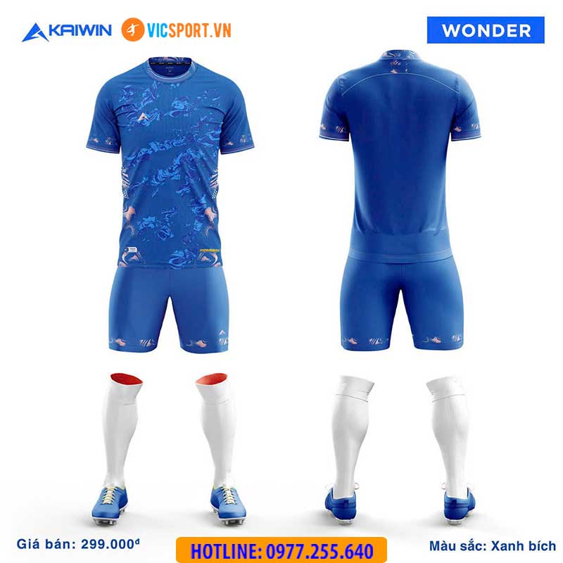 Áo đá banh không logo Kaiwin Wonder - Hình ảnh 10