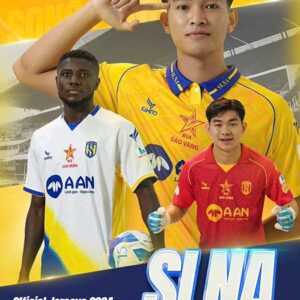 Áo bóng đá Clb Sông Lam Nghệ An năm 2024 (chỉ áo)