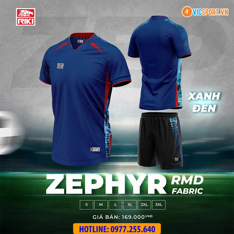 Áo đá banh không logo Riki Zephyr - Hình ảnh 7