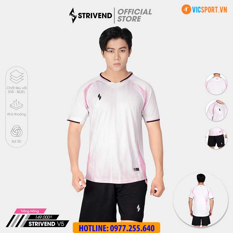 Áo đá banh không logo Strivend V5 - Hình ảnh 29