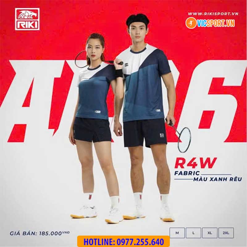 Áo cầu lông pickleball Riki AL06 đa năng - Hình ảnh 3