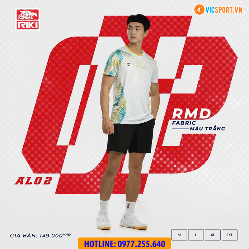Áo cầu lông pickleball Riki AL02 đa năng - Hình ảnh 4