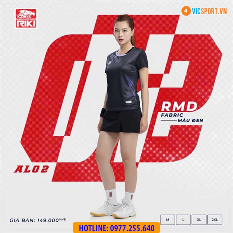 Áo cầu lông pickleball Riki AL02 đa năng - Hình ảnh 7