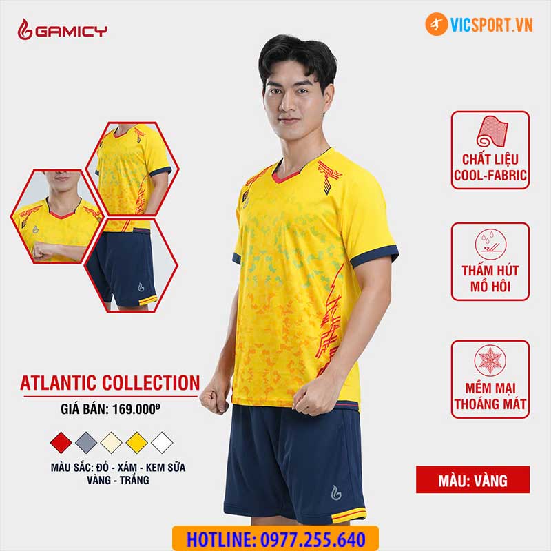 Áo đá banh không logo Gamicy Atlantic - Hình ảnh 11