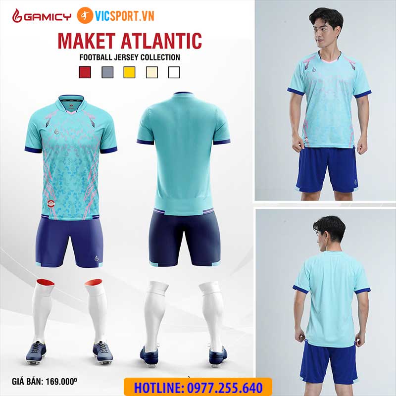 Áo đá banh không logo Gamicy Atlantic - Hình ảnh 12