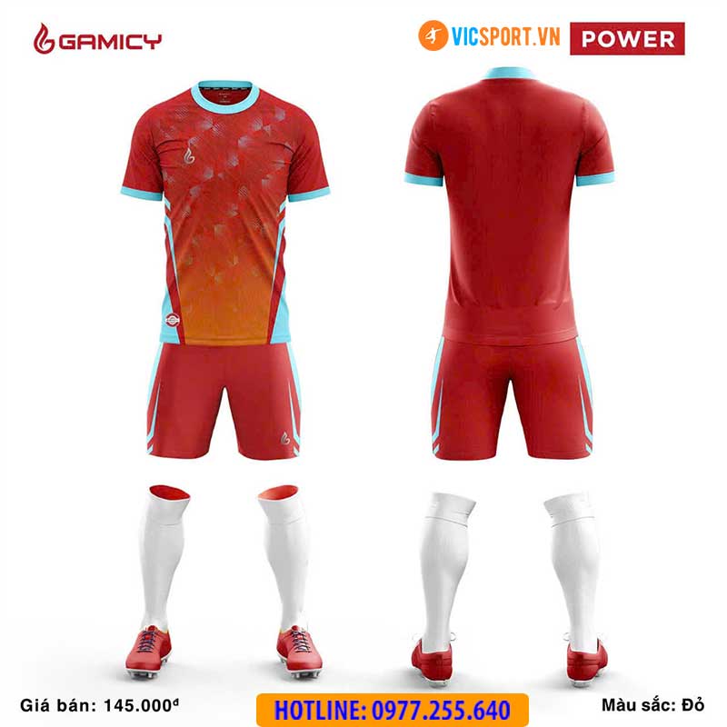 Áo đá banh không logo Gamicy Power - Hình ảnh 21