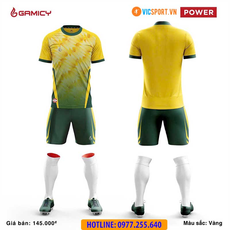 Áo đá banh không logo Gamicy Power - Hình ảnh 19