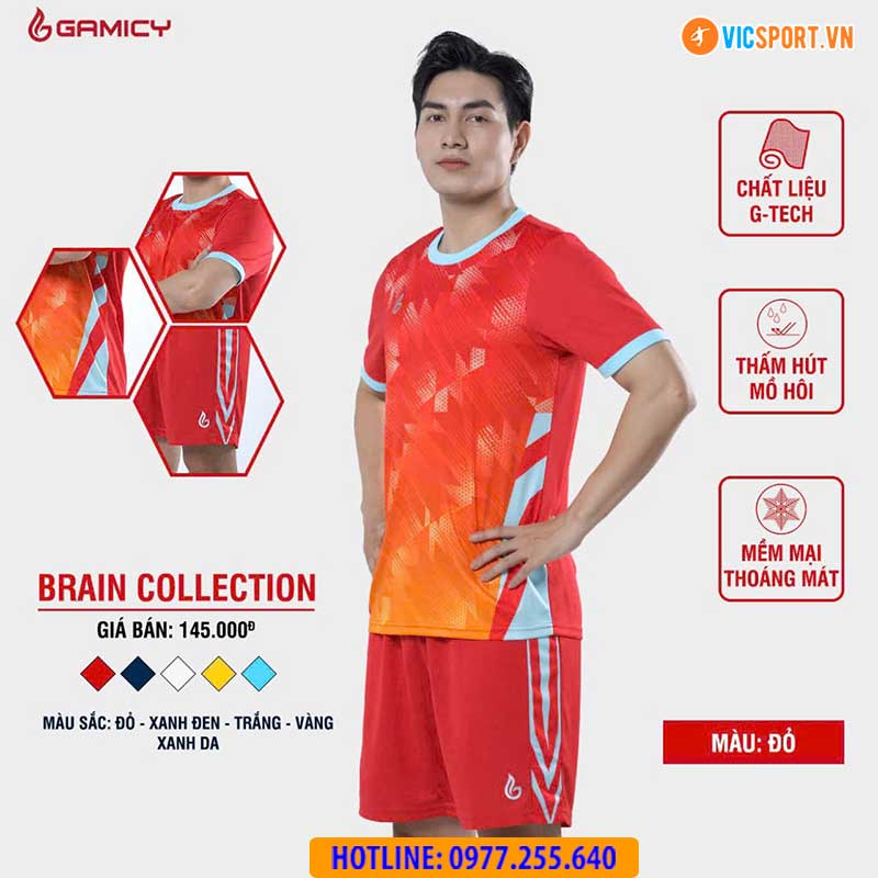 Áo đá banh không logo Gamicy Power - Hình ảnh 18