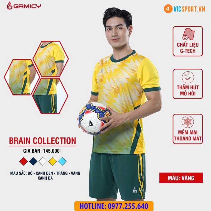 Áo đá banh không logo Gamicy Power - Hình ảnh 14