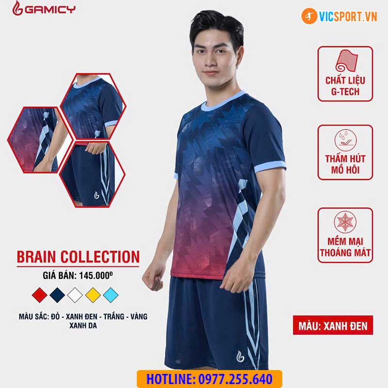 Áo đá banh không logo Gamicy Power - Hình ảnh 17