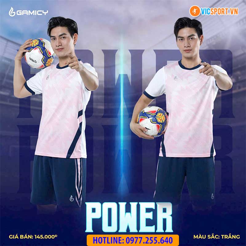 Áo đá banh không logo Gamicy Power - Hình ảnh 10