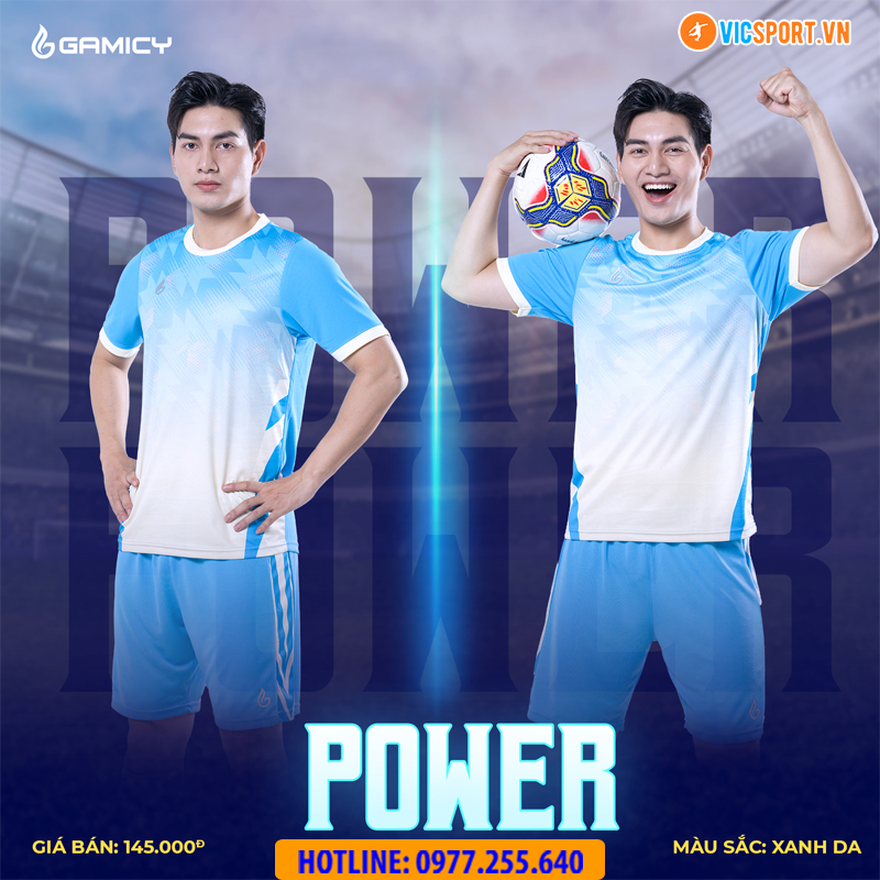 Áo đá banh không logo Gamicy Power - Hình ảnh 11