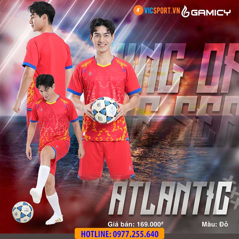 Áo đá banh không logo Gamicy Atlantic - Hình ảnh 24