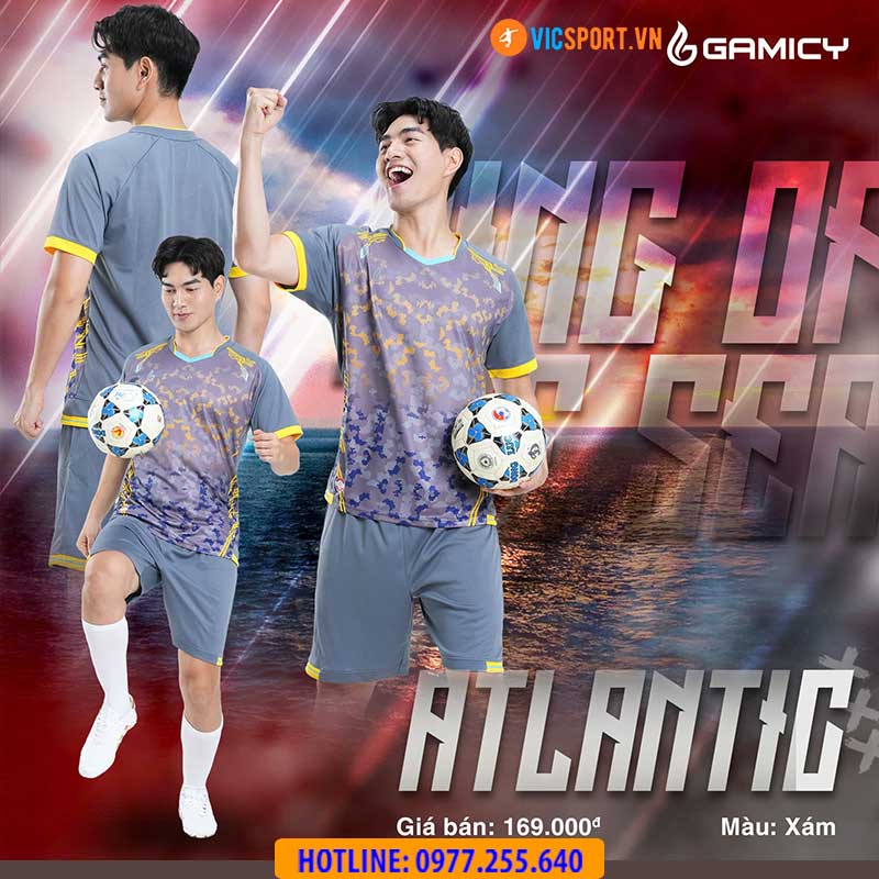 Áo đá banh không logo Gamicy Atlantic - Hình ảnh 20