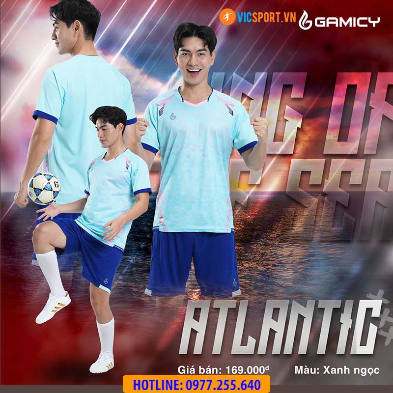 Áo đá banh không logo Gamicy Atlantic - Hình ảnh 19