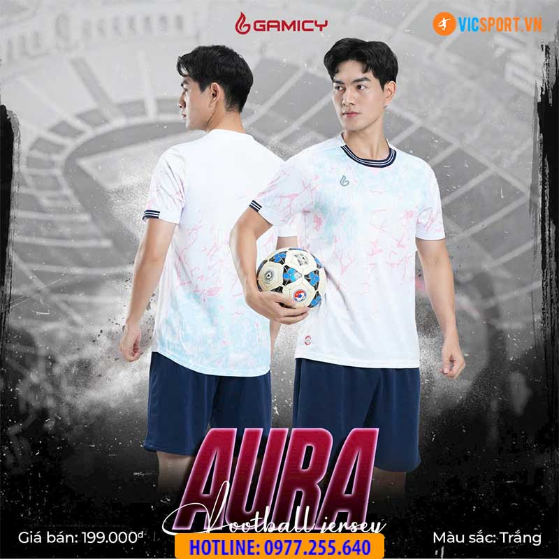 Áo đá banh không logo Gamicy Aura - Hình ảnh 11
