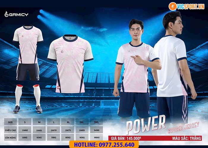 Áo đá banh không logo Gamicy Power - Hình ảnh 5